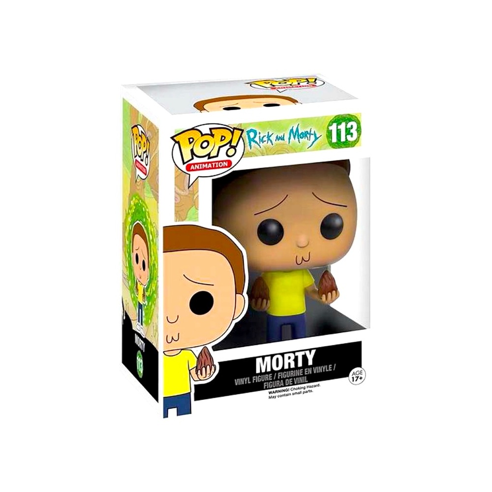 Funko Pop! Animation Rick And Morty “Morty” 113 NEW NIB